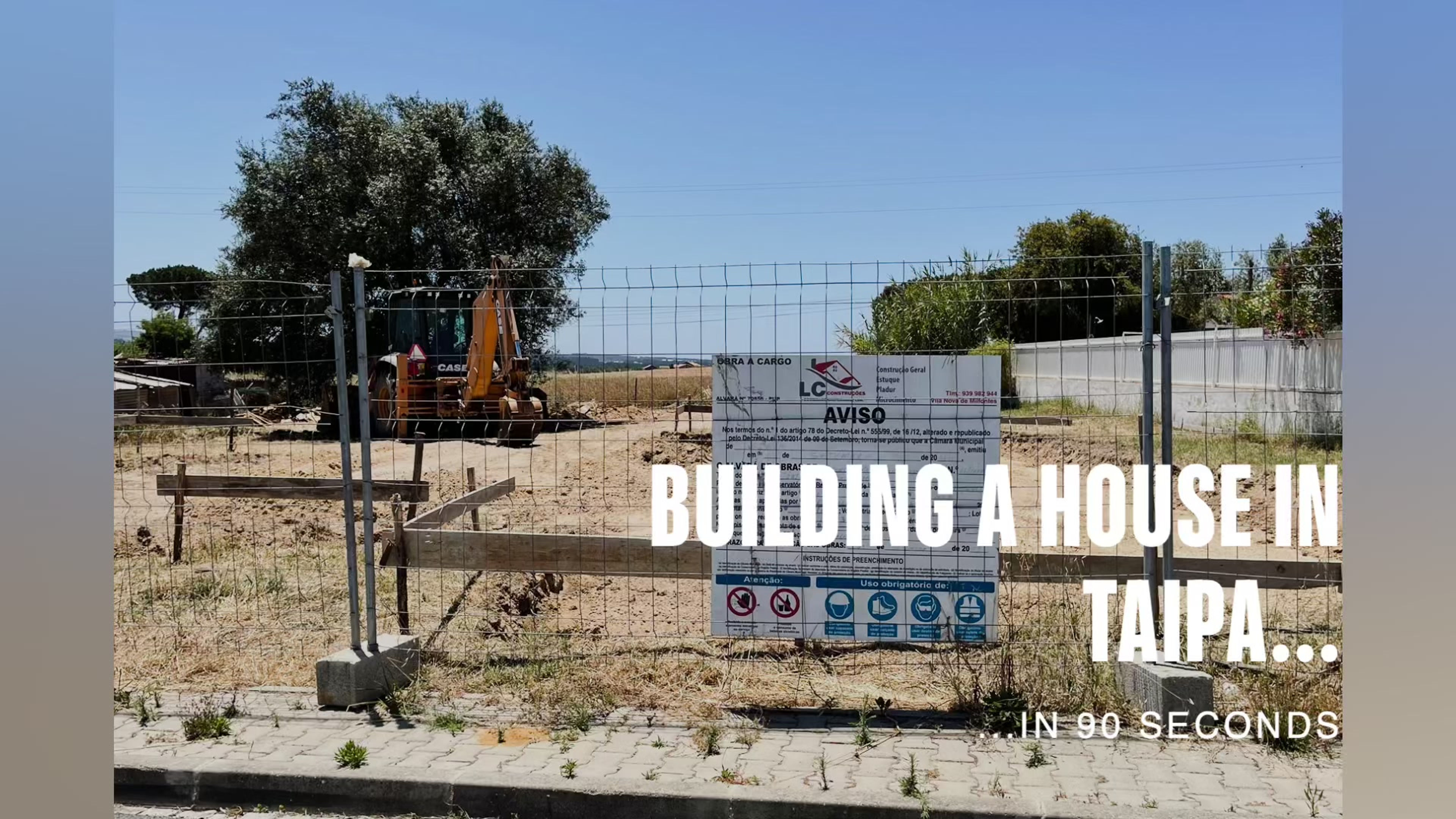 Building a House in Taipa... - ...in 90 Seconds